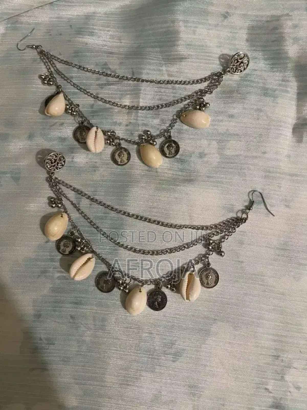 3 Layer Tana Handmade Earrings