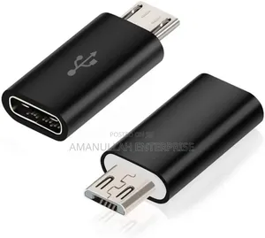 Photo - Usb-C Female to Micro-Usb Male Converter Adapter