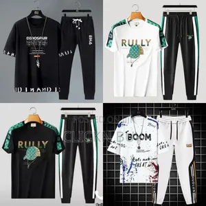 Combo Set T-Shirt Full Pant for Man