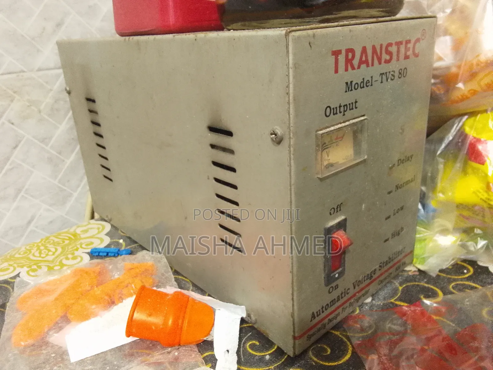 Transtec (Model -TVS-80) Autocratic Voltage Stabilizer