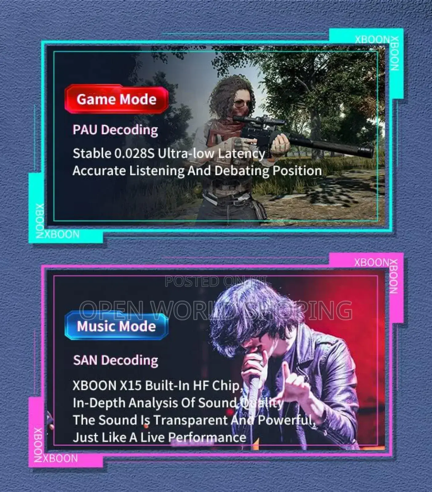 Earbud Esport Gaming Headset Gamer