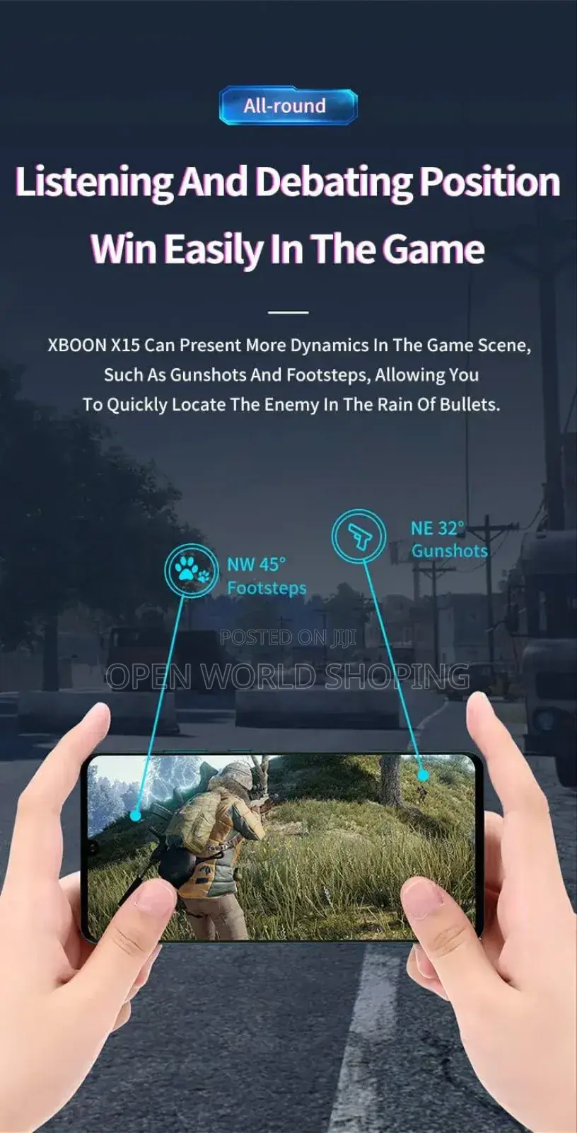 Earbud Esport Gaming Headset Gamer