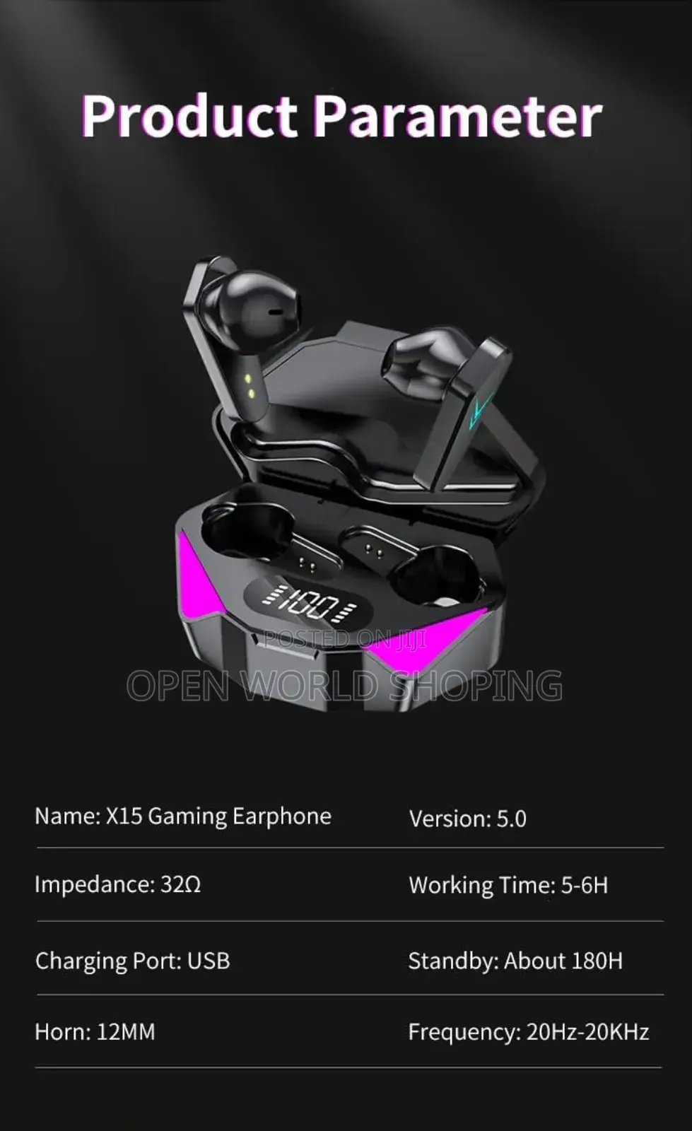 Earbud Esport Gaming Headset Gamer