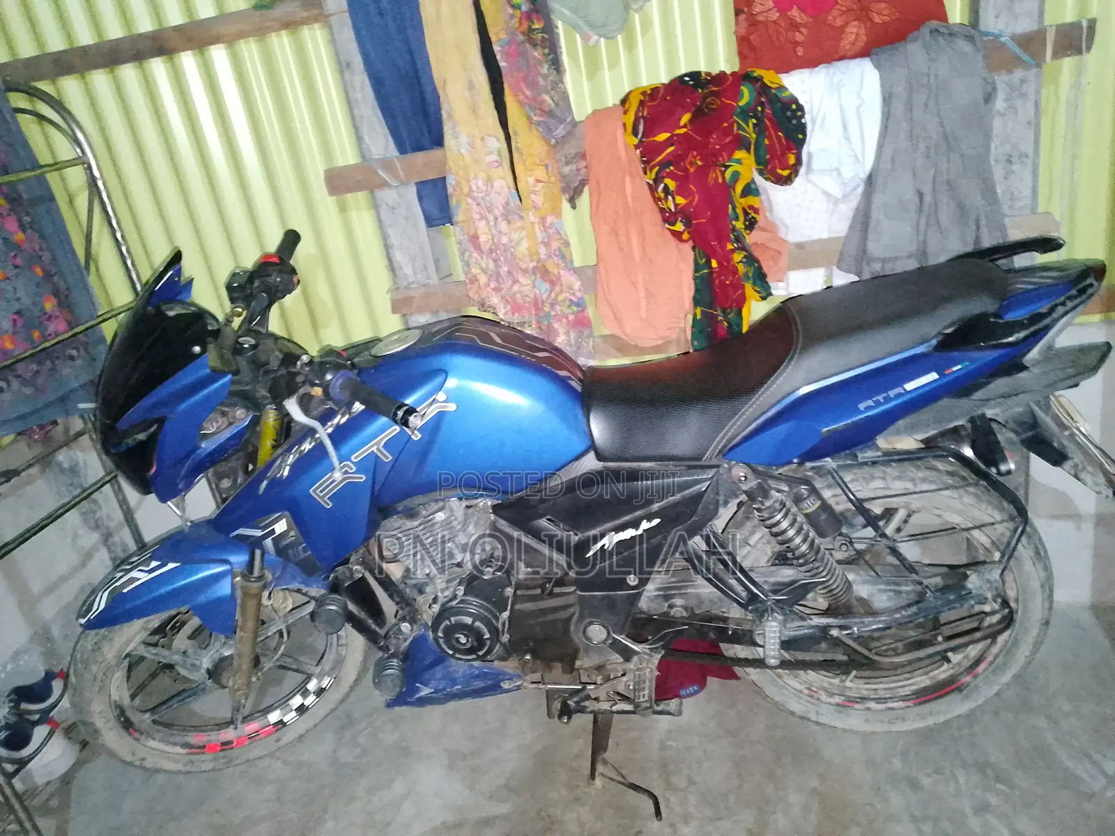 TVS Apache 160 4V 2019 Blue