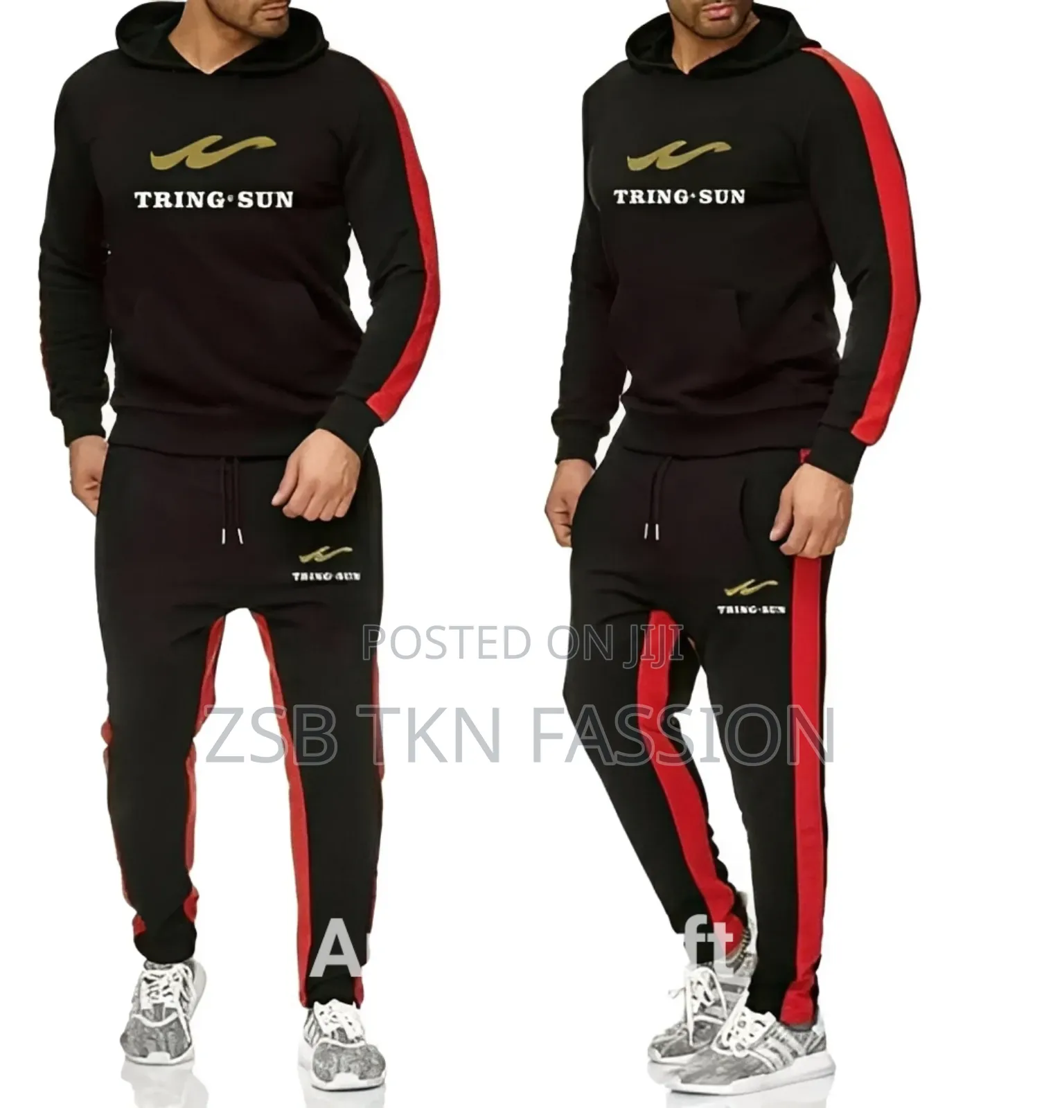 Stylish Design - Hoodie Set for Men, Perfect Modern Trendy Look