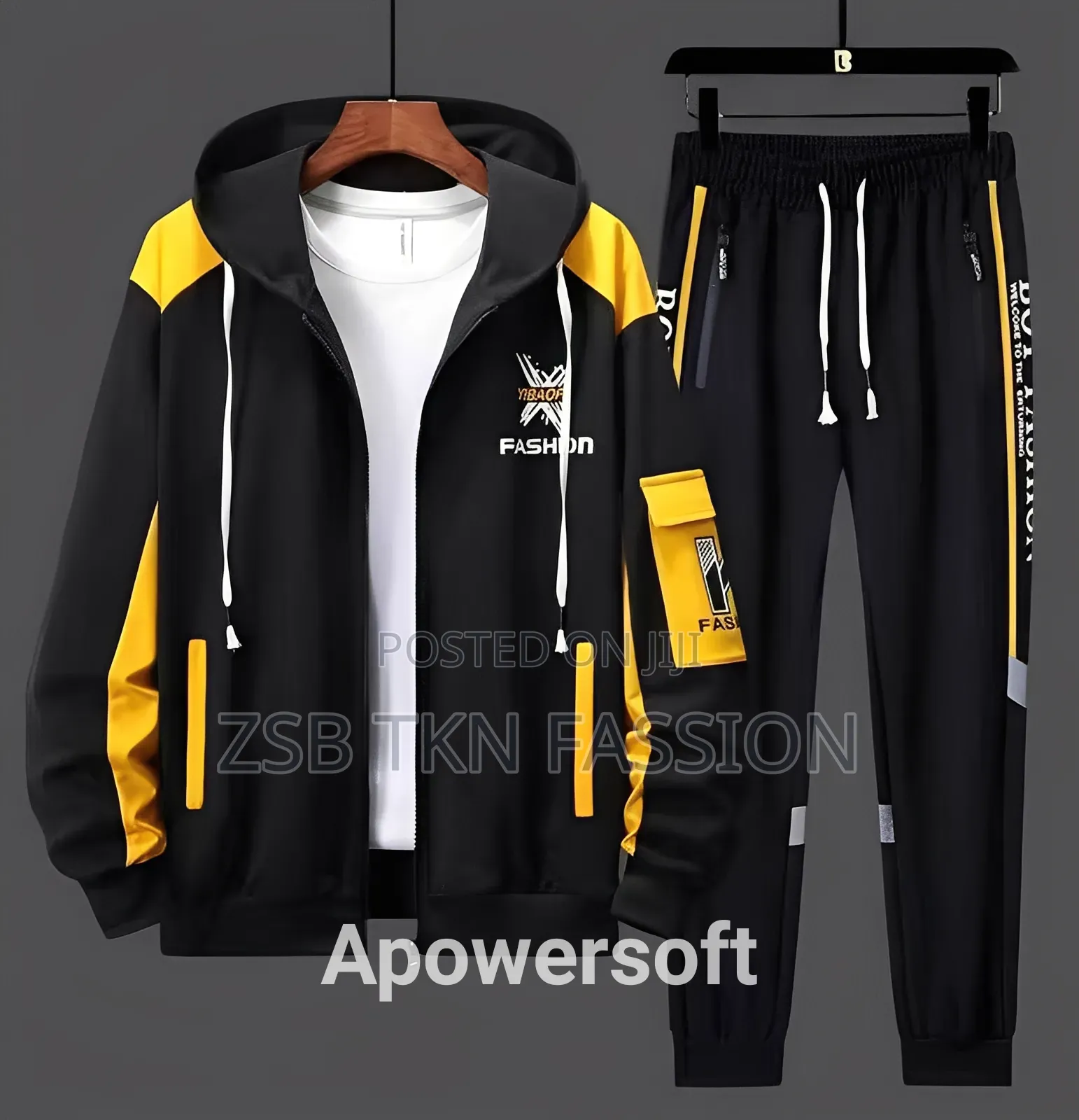 Stylish Design - Hoodie Set for Men, Perfect Quality Boys