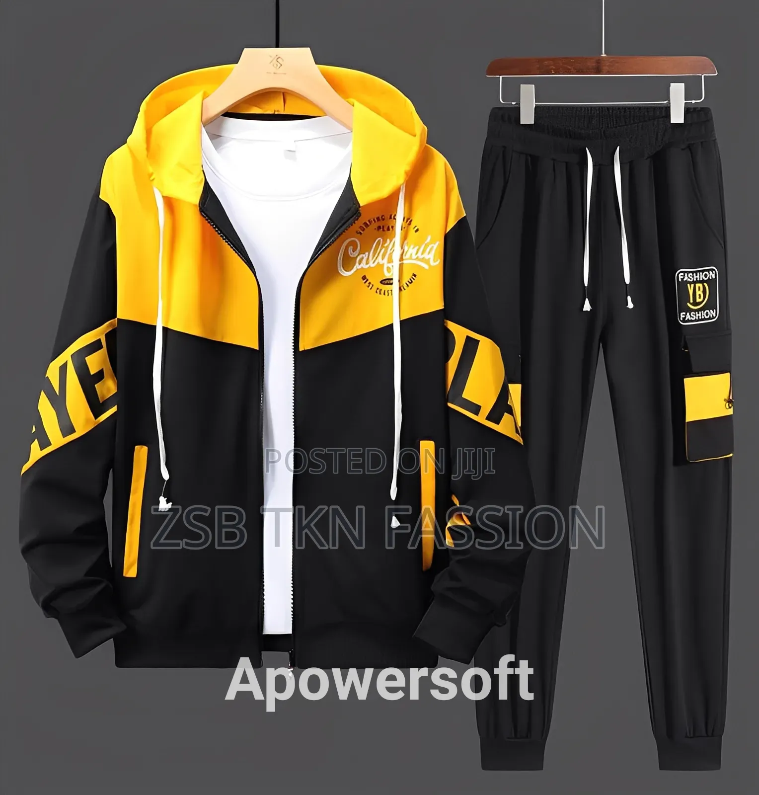 Stylish Design - Hoodie Set for Men, Perfect Quality Boys