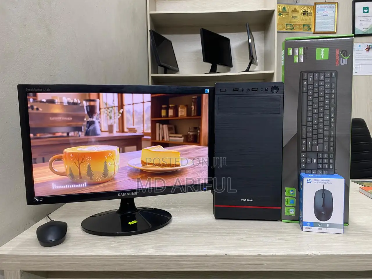 Desktop Computer 8GB Intel Core I3 SSD 128GB