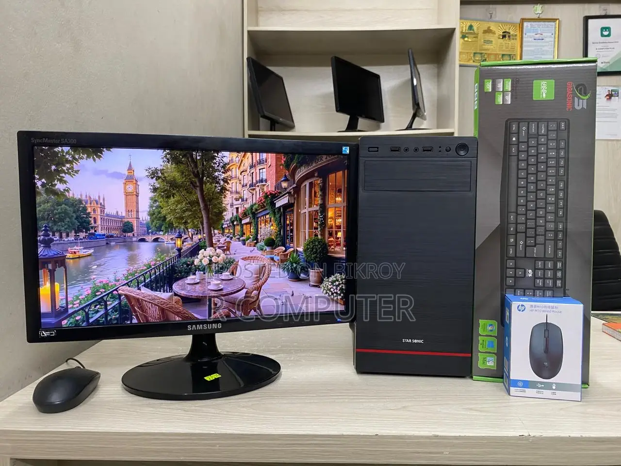 Desktop Computer 8GB Intel Core i3 SSD 128GB