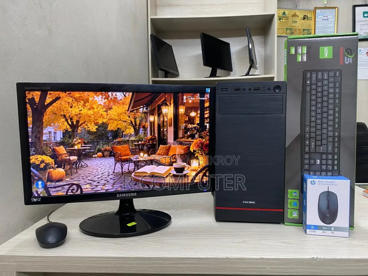 Desktop Computer 8GB Intel Core i3 SSD 128GB
