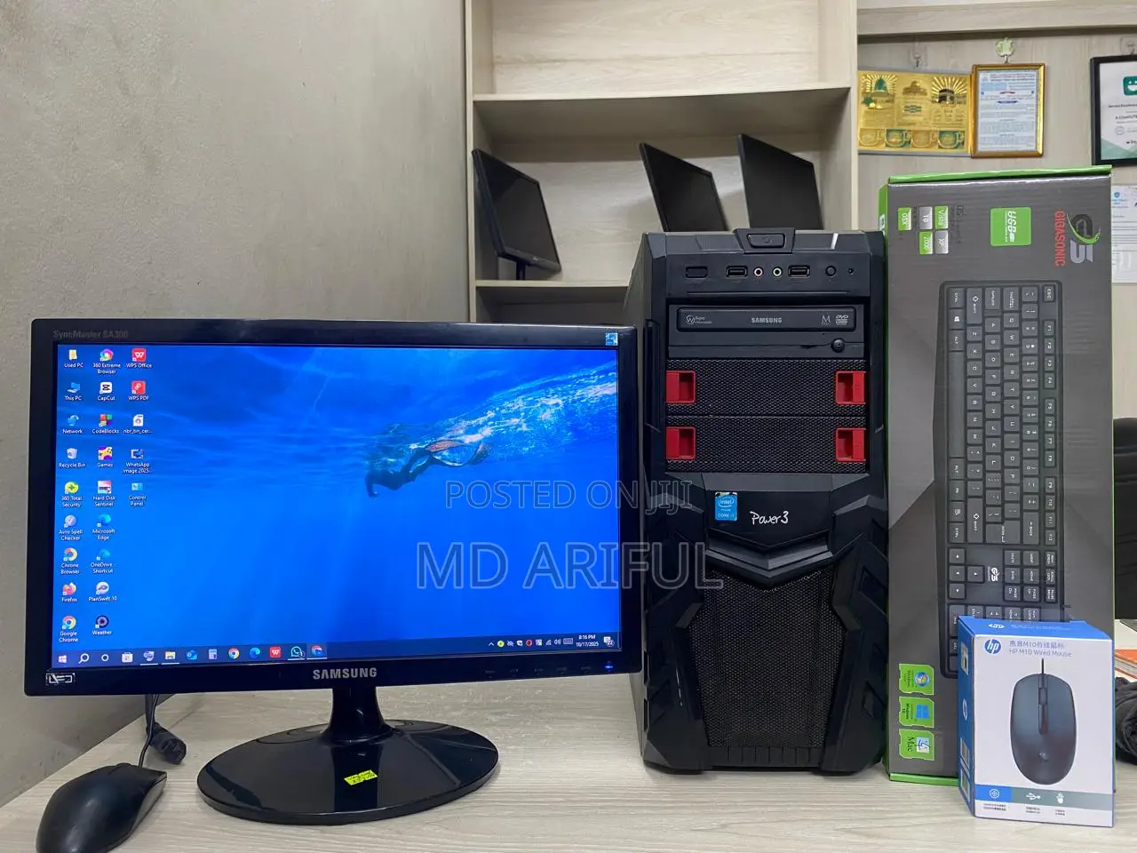 Desktop Computer 4GB Intel Core I7 SSD 128GB