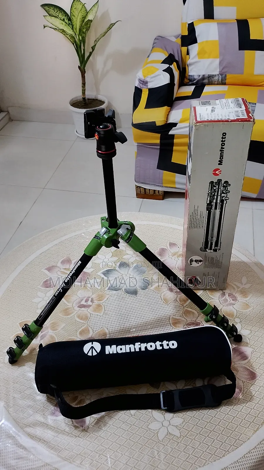Befree Aluminum Travel Tripod With Ball Head Brand New Condition.