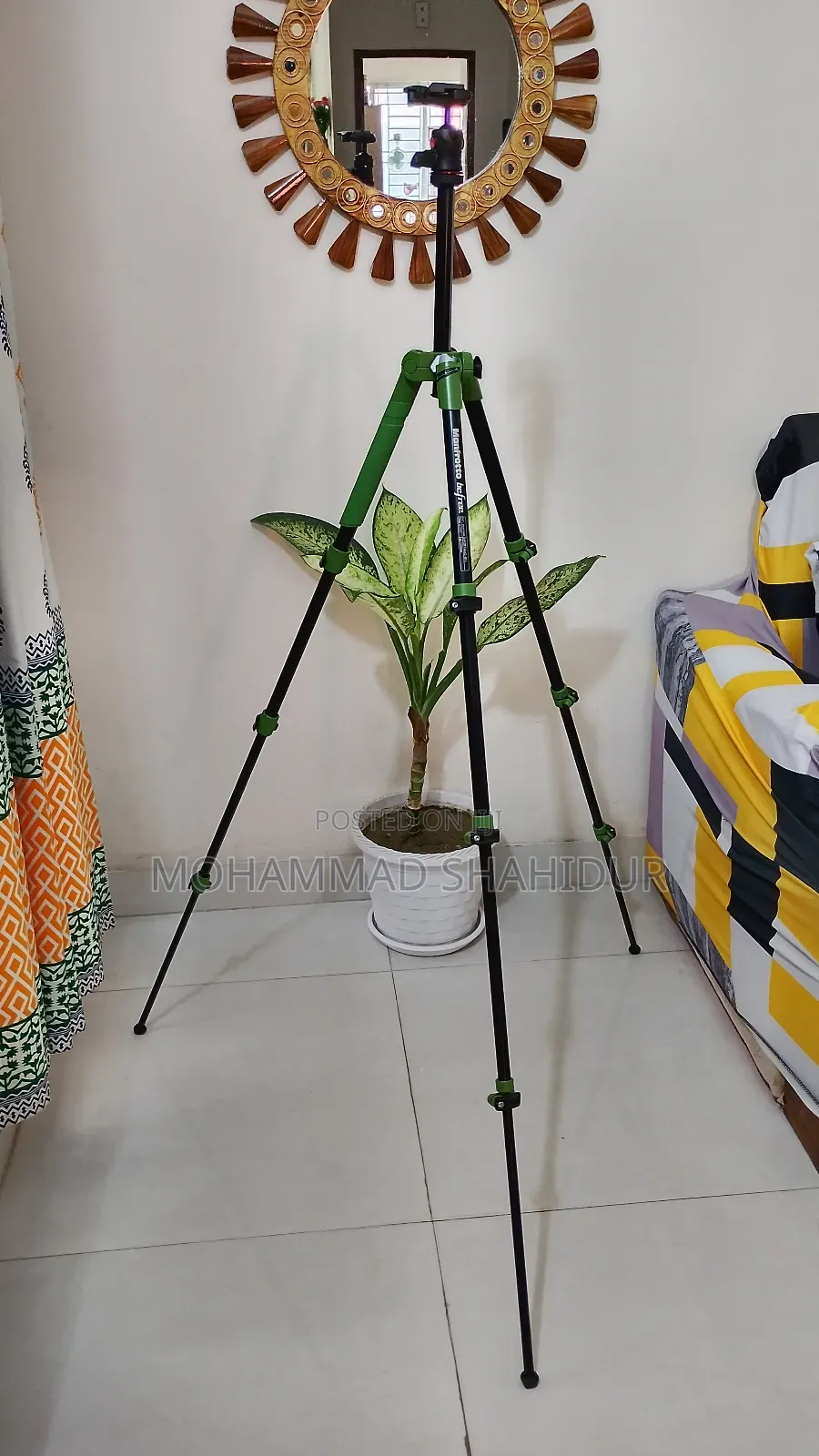 Befree Aluminum Travel Tripod With Ball Head Brand New Condition.