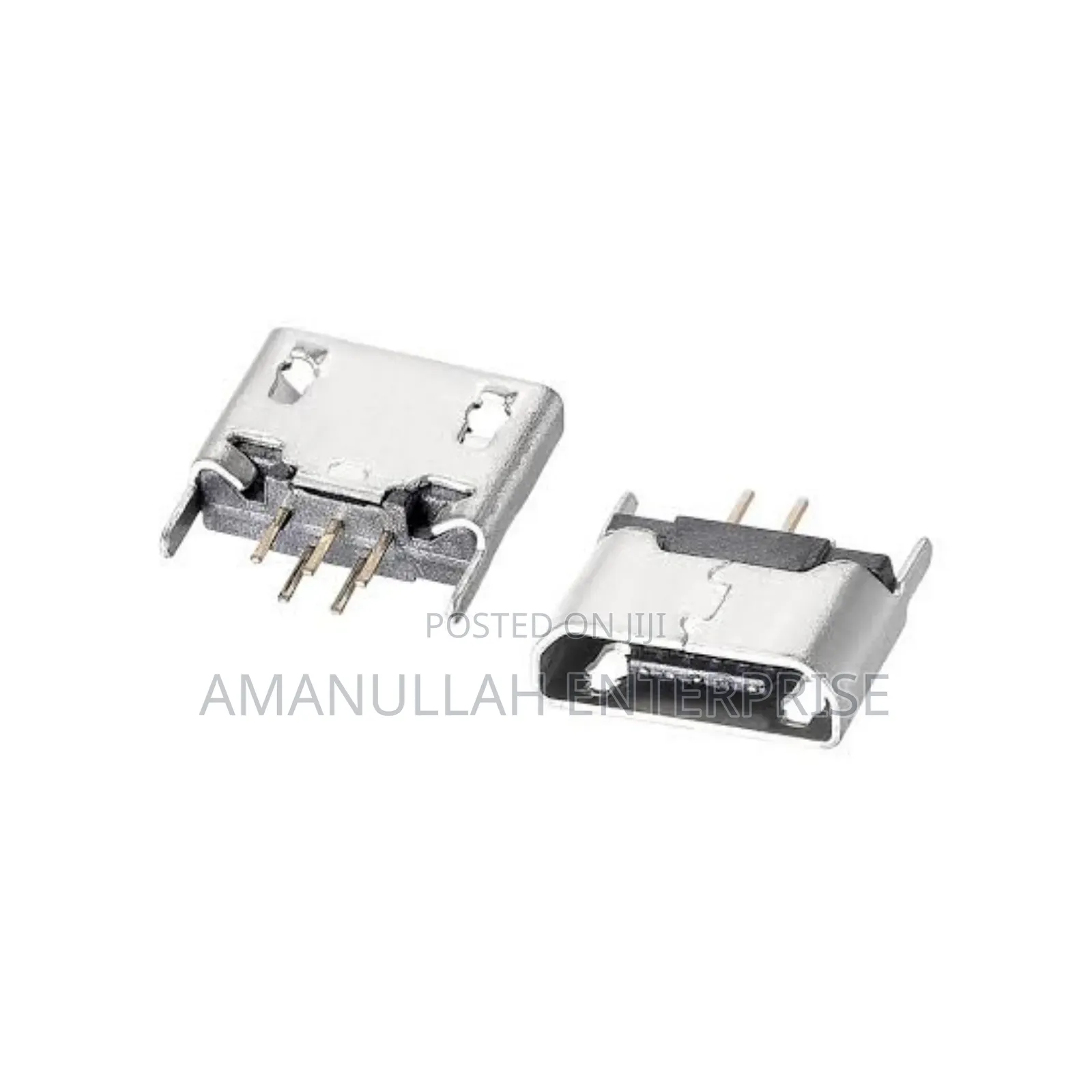 Micro Usb Female Socket Panel Mount With a Cable