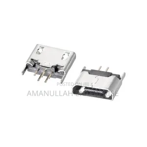 Micro Usb Female Socket Panel Mount With a Cable