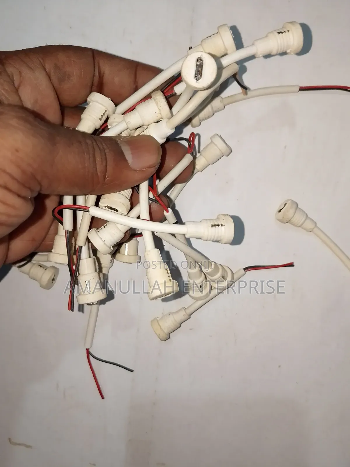 Micro Usb Female Socket Panel Mount With a Cable