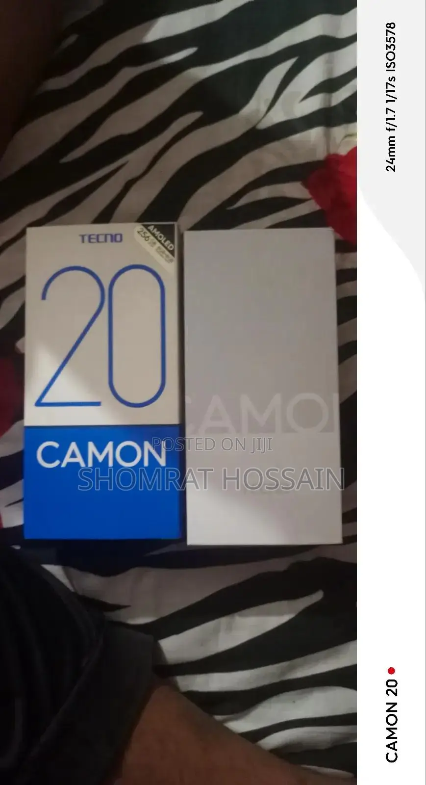 Tecno Camon 20 256 GB Black