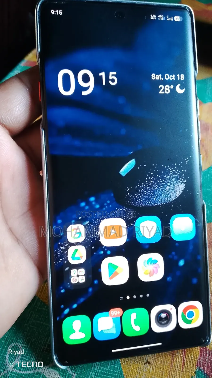 New Tecno Camon 40 Pro 256 GB Black