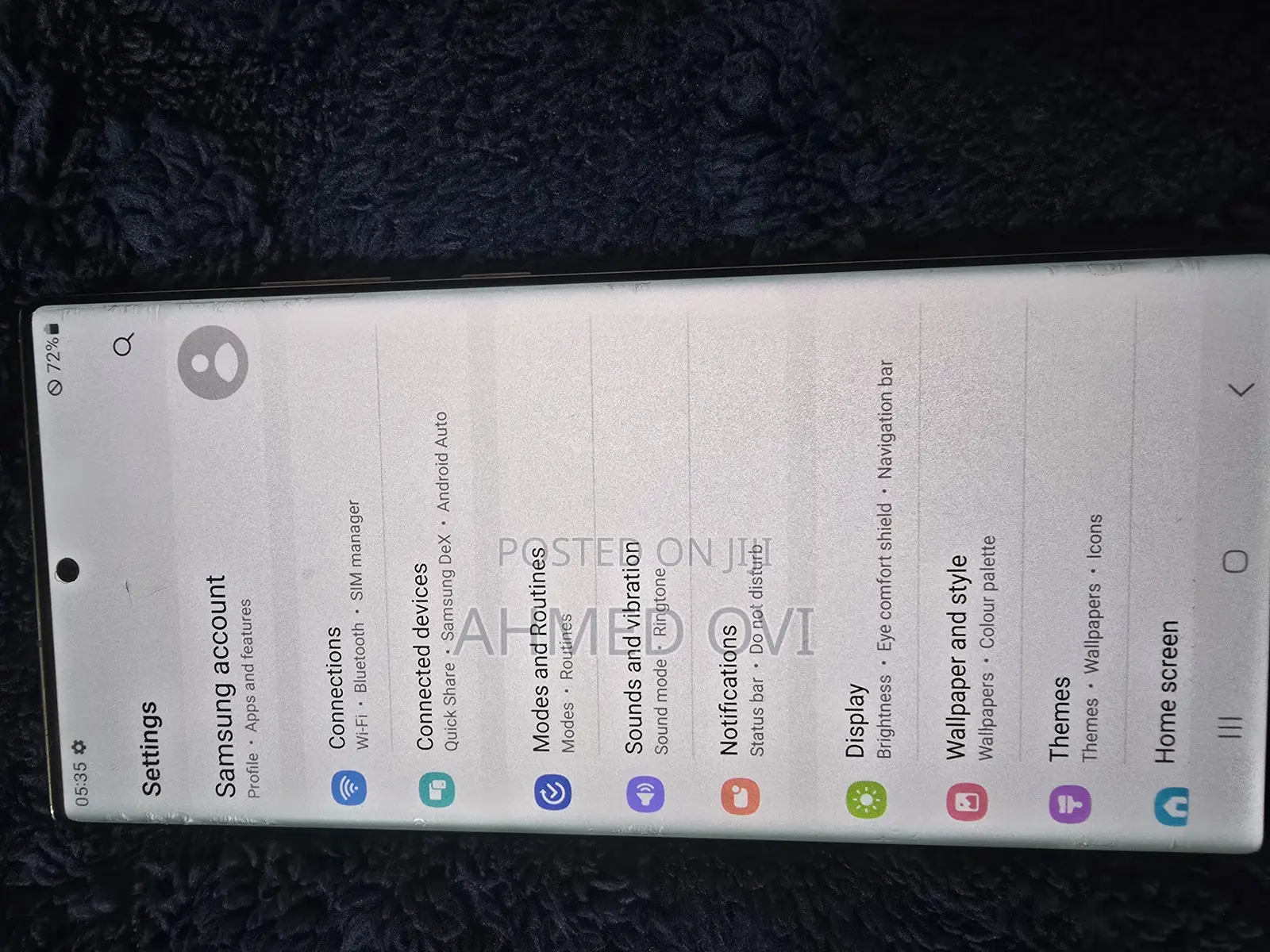 Samsung Galaxy Note 20 5G 256 GB Gold