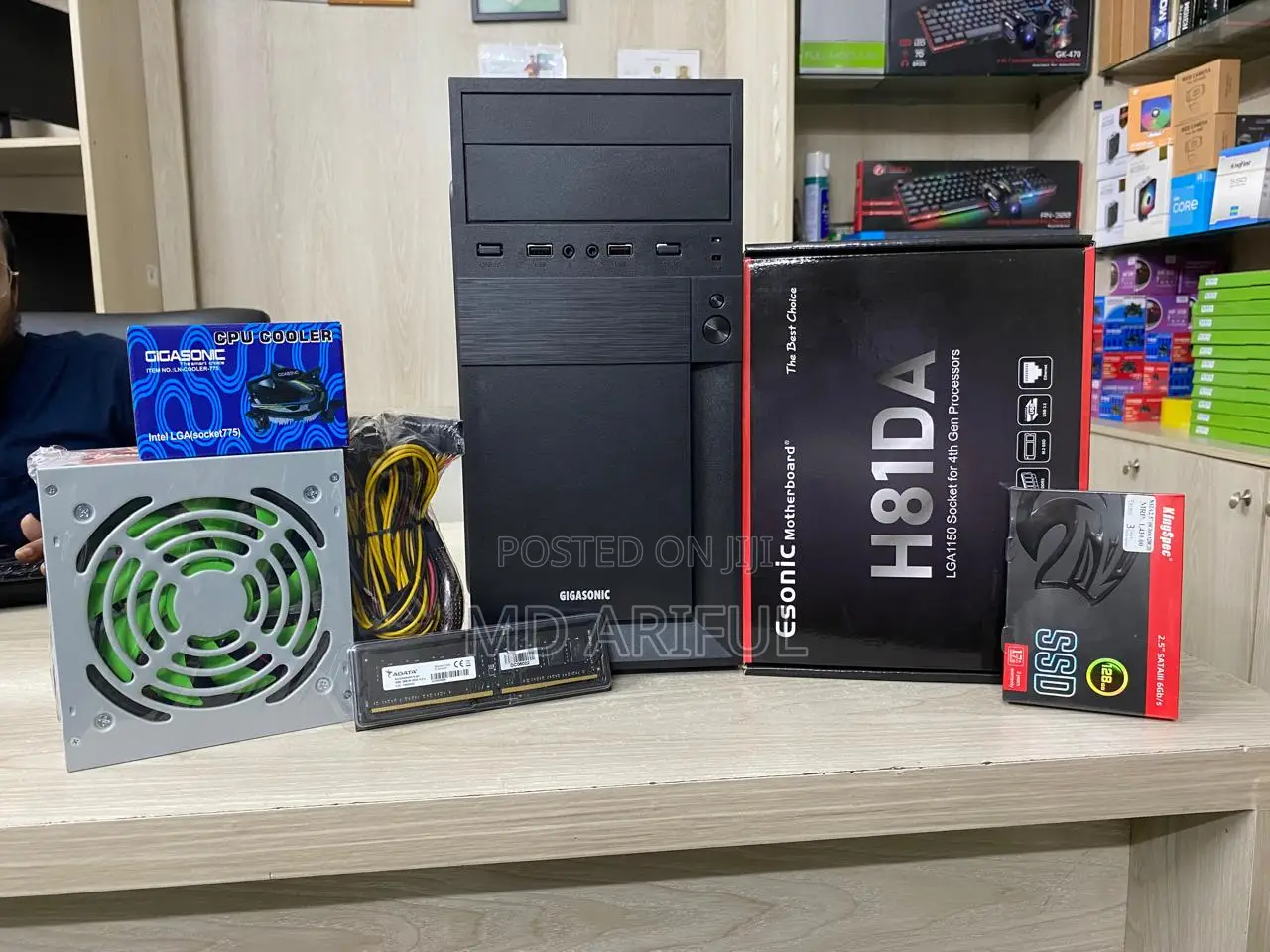 ধামাক অফার নতুন পিসি_core I3 ( 4th Gen_ram 8gb_ssd 128gb_graphic 2gb