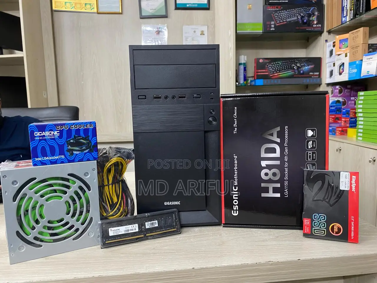 ধামাক অফার নতুন পিসি_core I3 ( 4th Gen_ram 8gb_ssd 128gb_graphic 2gb