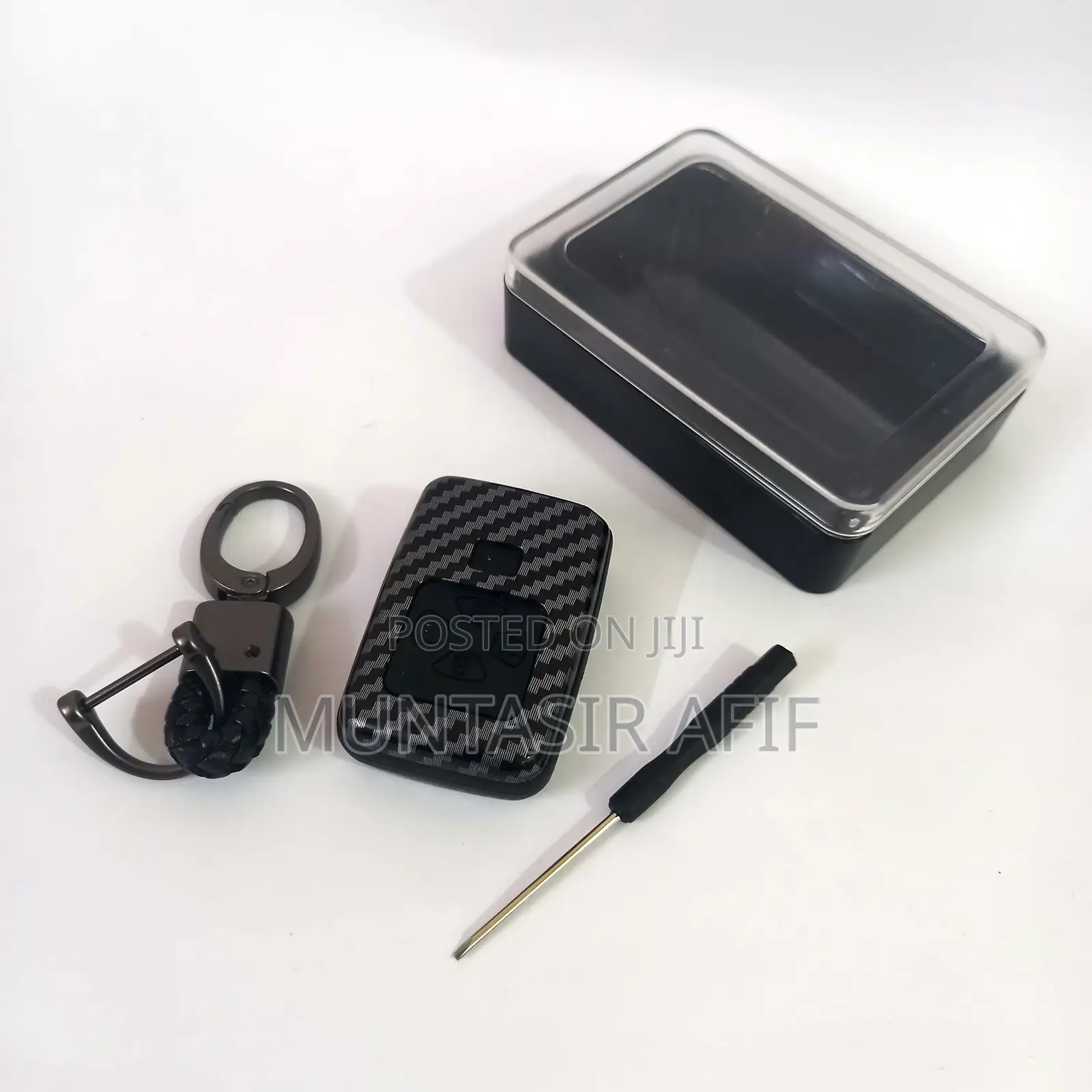 Premium Carbon Fiber Car Key