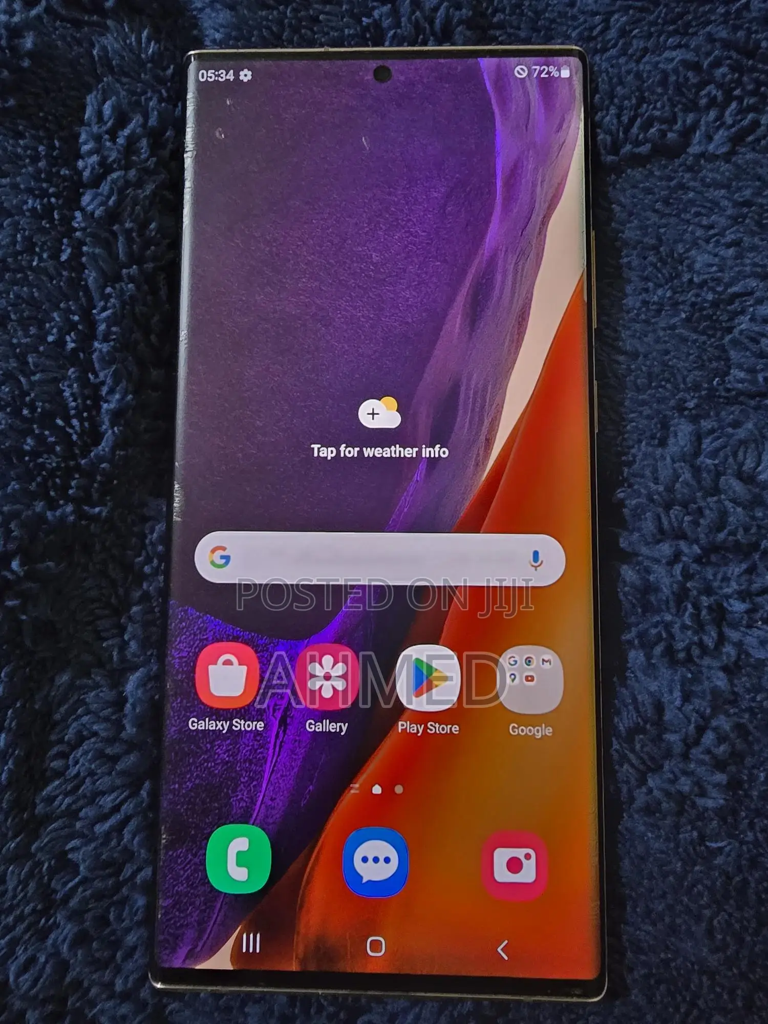 Samsung Galaxy Note 20 5G 256 GB Gold