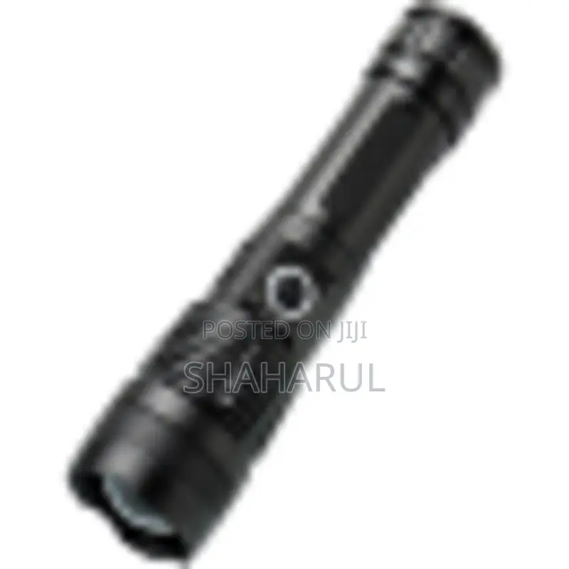 Rechargeable Waterproof Zoom Led Flashlight Usb Torch Light (Xhp 50)