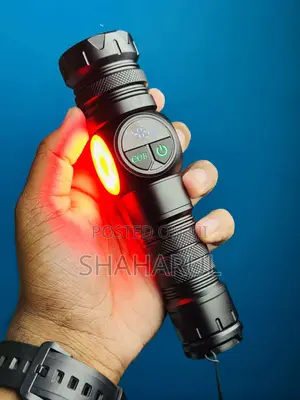Photo - Gearup Rechargeable Flashlight 10w Cob + Led Torchlight