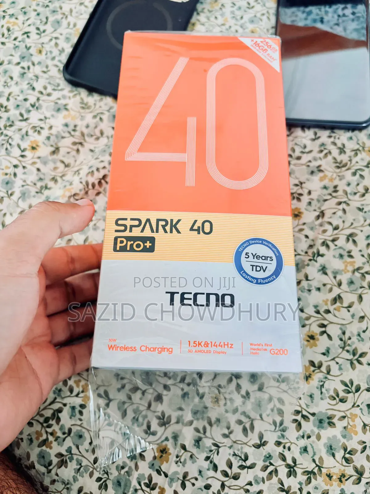 Tecno Spark 40 Pro+ 256 GB Black