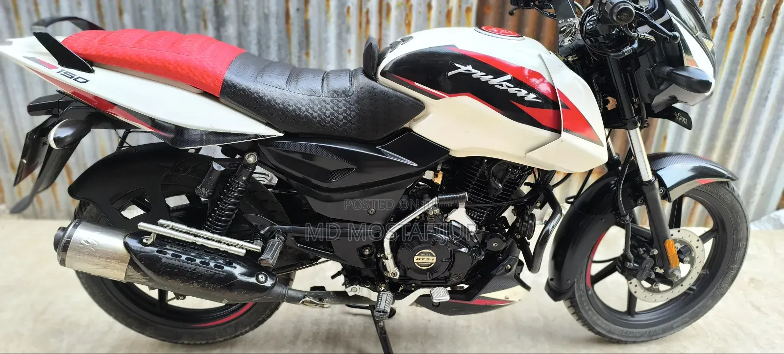 Bajaj Pulsar 150 2022 White