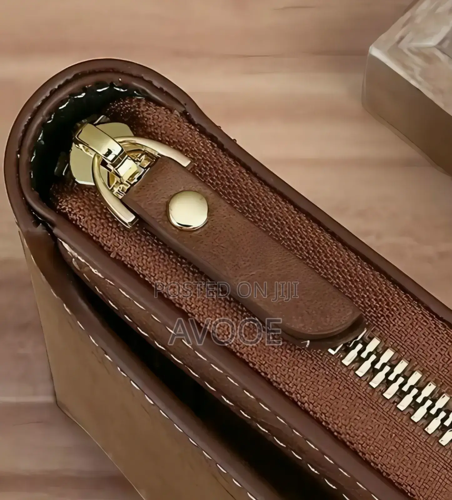 Multifunction Evgatsauto Brand Leather Zipper Wallet