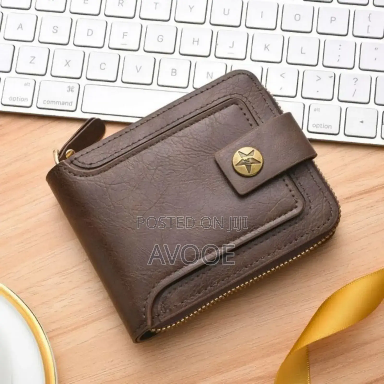 Multifunction Evgatsauto Brand Leather Zipper Wallet