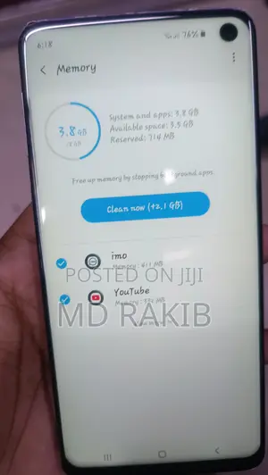 Samsung Galaxy S10 128 GB Silver