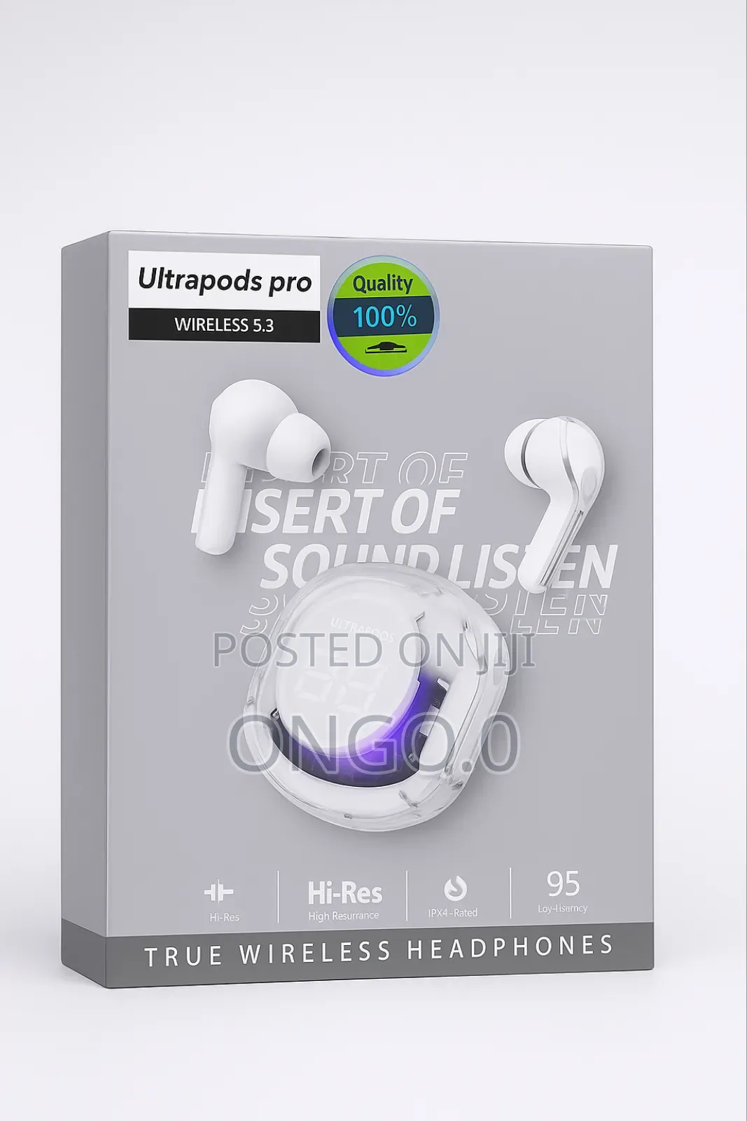[Code:001] Ultrapods Pro (White)