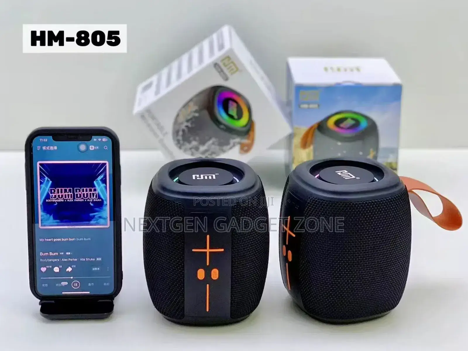 Hm-805 Portable Bluetooth Speaker