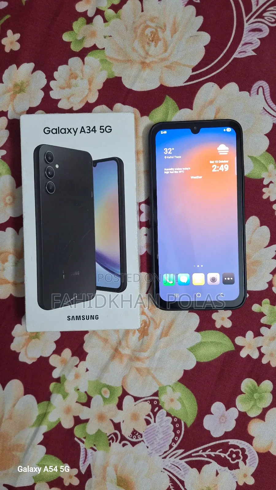 Samsung Galaxy A34 5G 128 GB Black