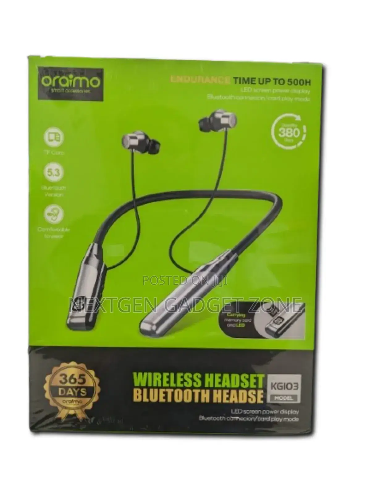 Oraimo Kg103 Wireless Neckband