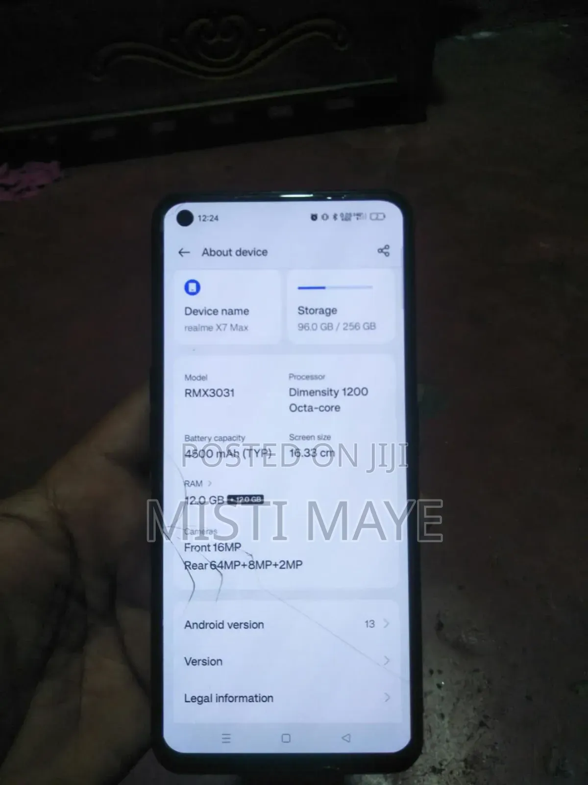Realme GT 5G 256 GB Black