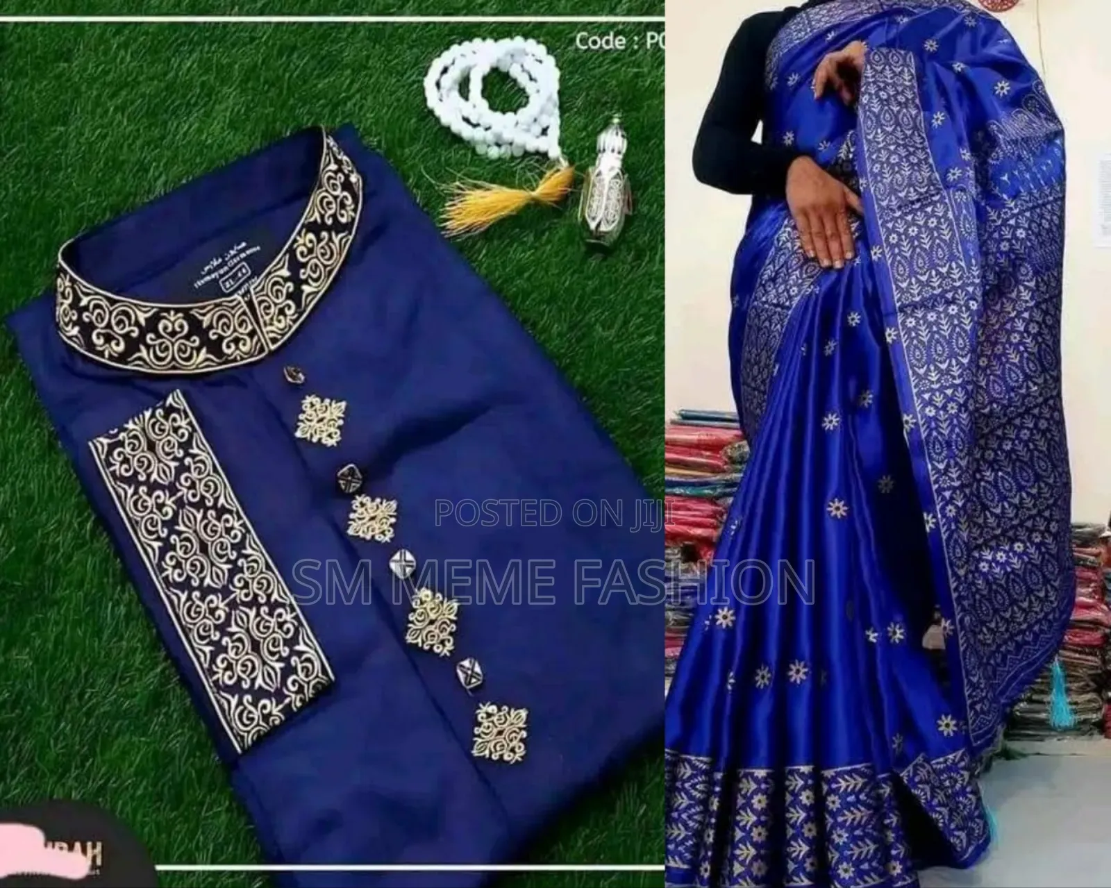Muslin Silk Saree with Embroidery Work