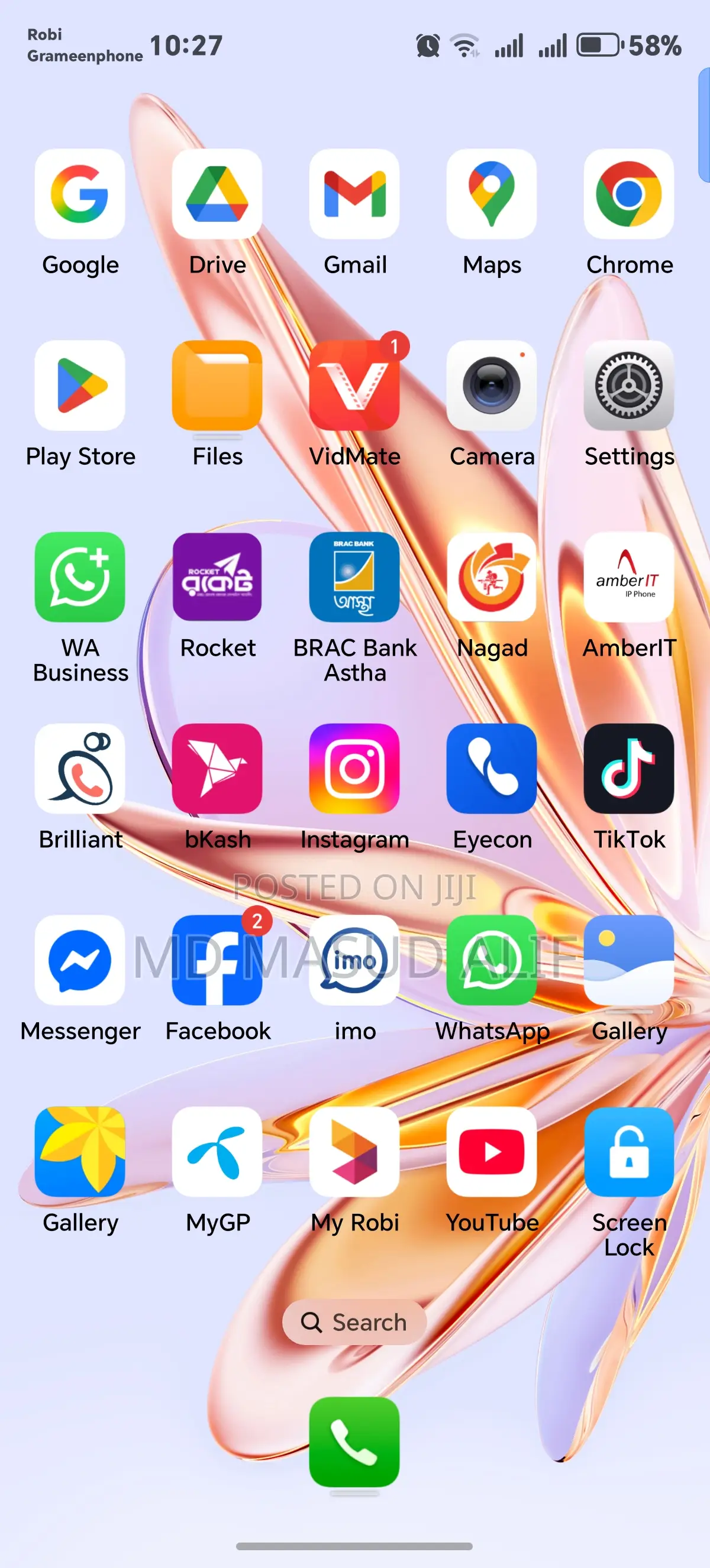 Honor X9b 5G 256 GB Gold