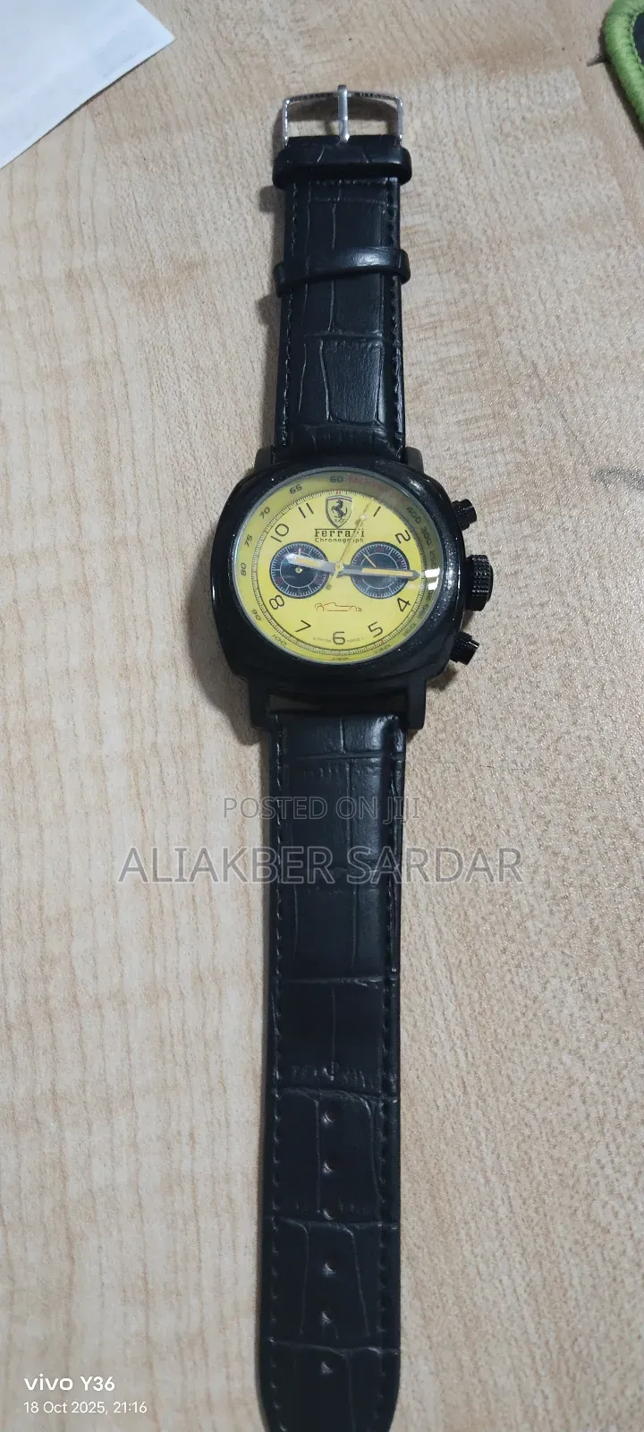 Ferrari Chronograph 100% Authentic