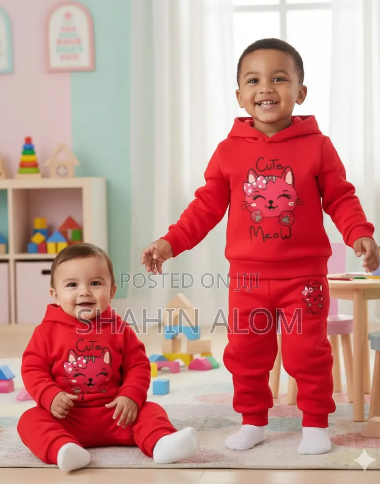 Elegant Stylish Baby Hoodie Set