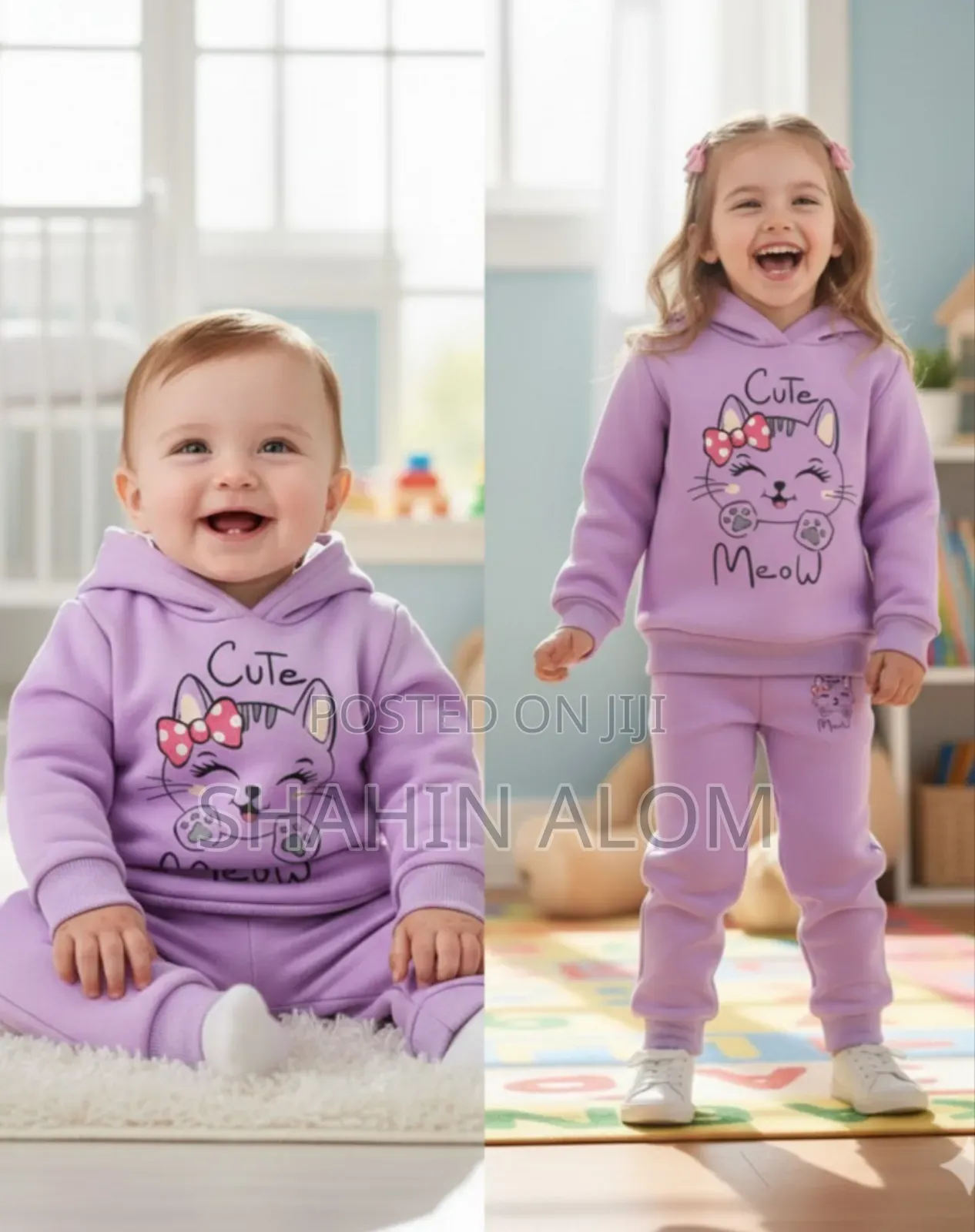 Elegant Stylish Baby Hoodie Set