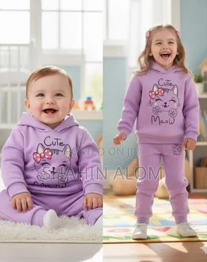Elegant Stylish Baby Hoodie Set