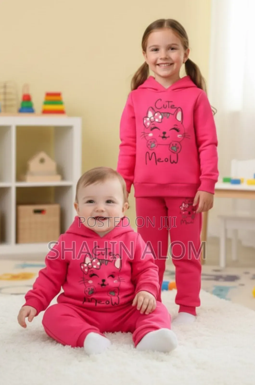 Elegant Stylish Baby Hoodie Set
