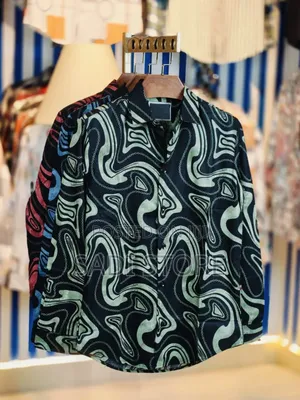 Photo - Pure Cotton Full Sleeve Check Print Shirt for Men's