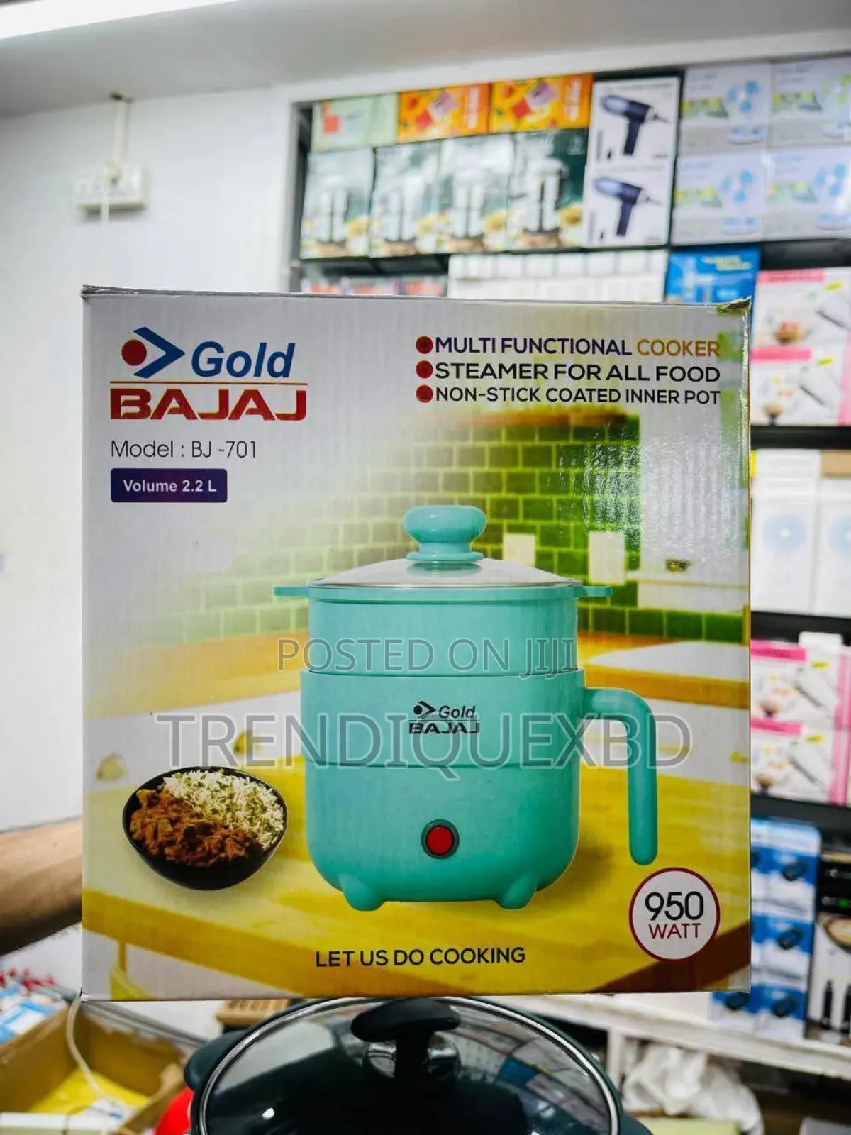 Bajaj Gold Original Multifunctional Cooking Pot – 2.2l