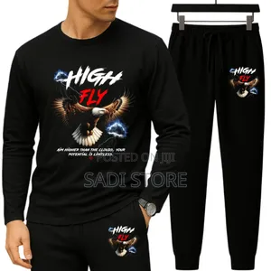 Drop Shoulder Tshirt and Trouser Set