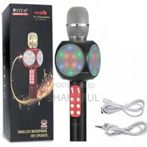 Wster Ws-1816 Wireless Karaoke Microphone With Speaker
